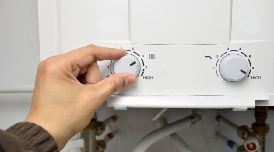 Replacing your old boiler.